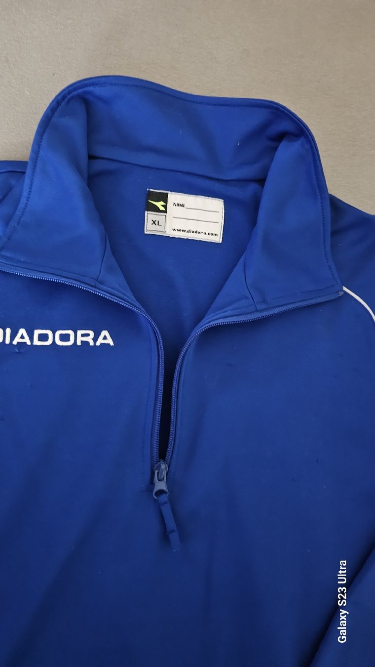 Diadora Pullover & Sweatshirts: Diadora Pullover, blau, Grösse XL, Polyester – Gebraucht aus Oberengstringen von Asteroid56 2