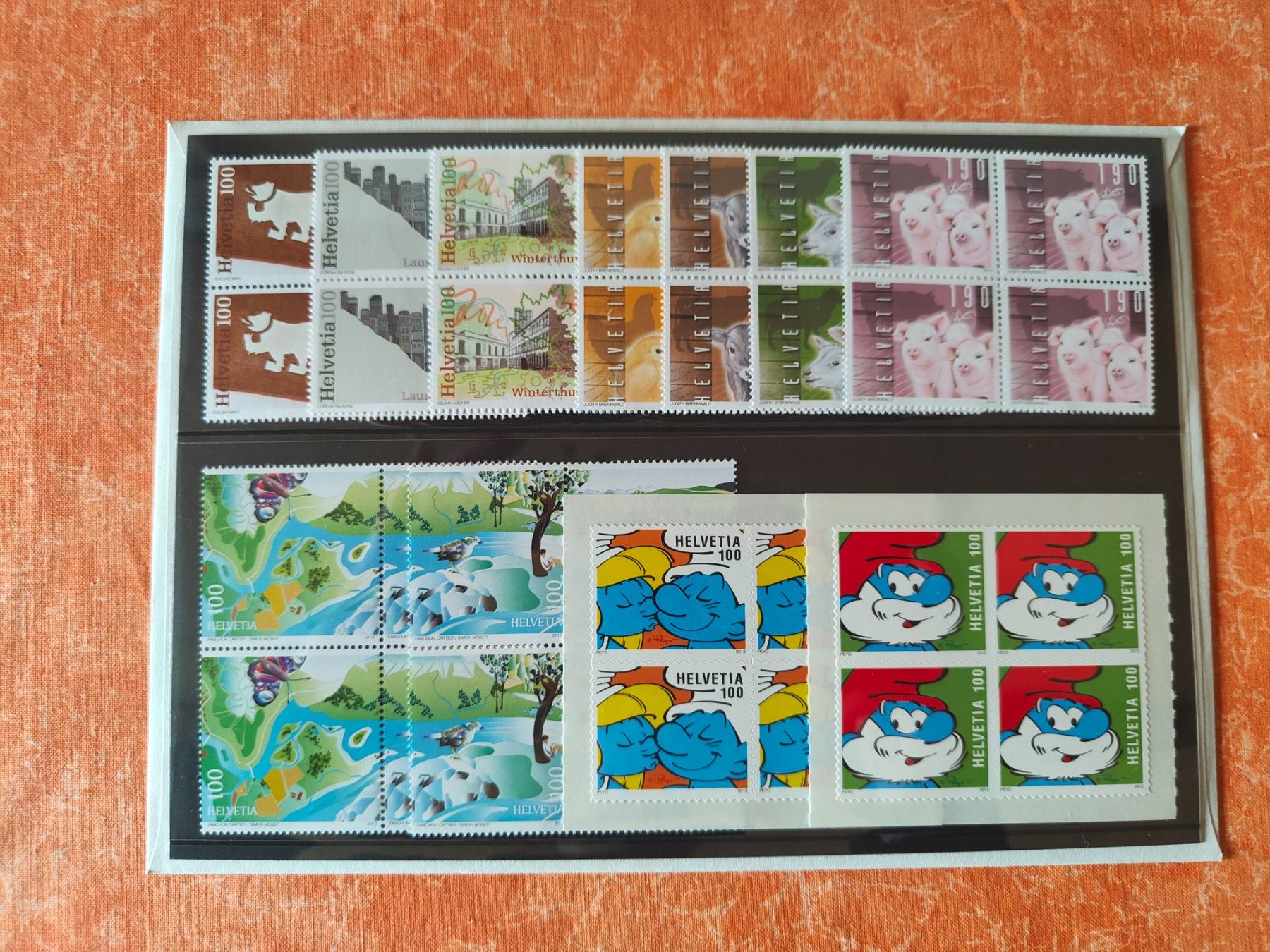 Tutti i francobolli: Timbres 2013 blocs de 4 non oblitérés – Nuovo e nell'imballaggio originale da Gryon venduto da Jessicaj87 2