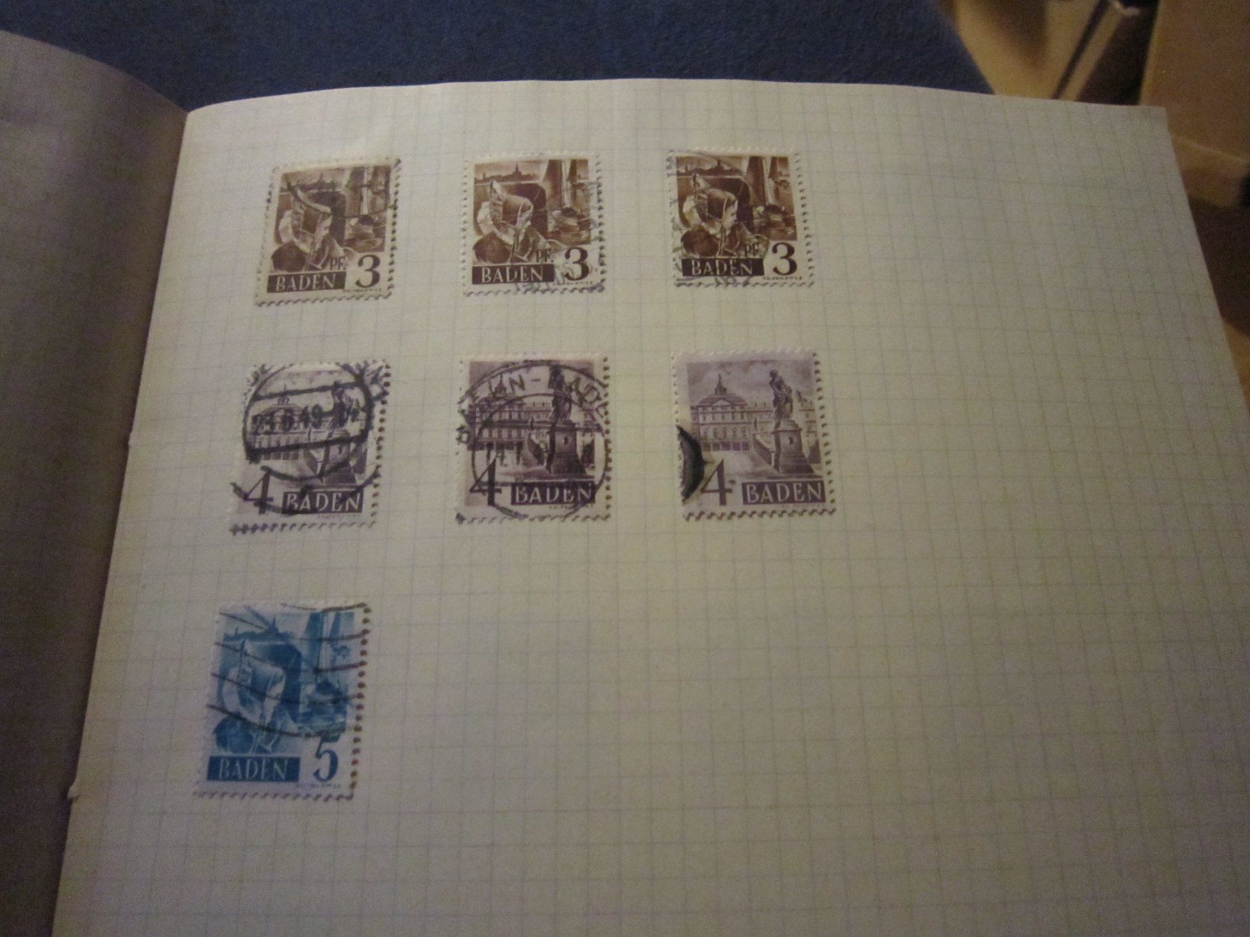 Tous les timbres: Büchlein mit Marken BADEN – D'occasion à Giubiasco par sal_9j6w 1