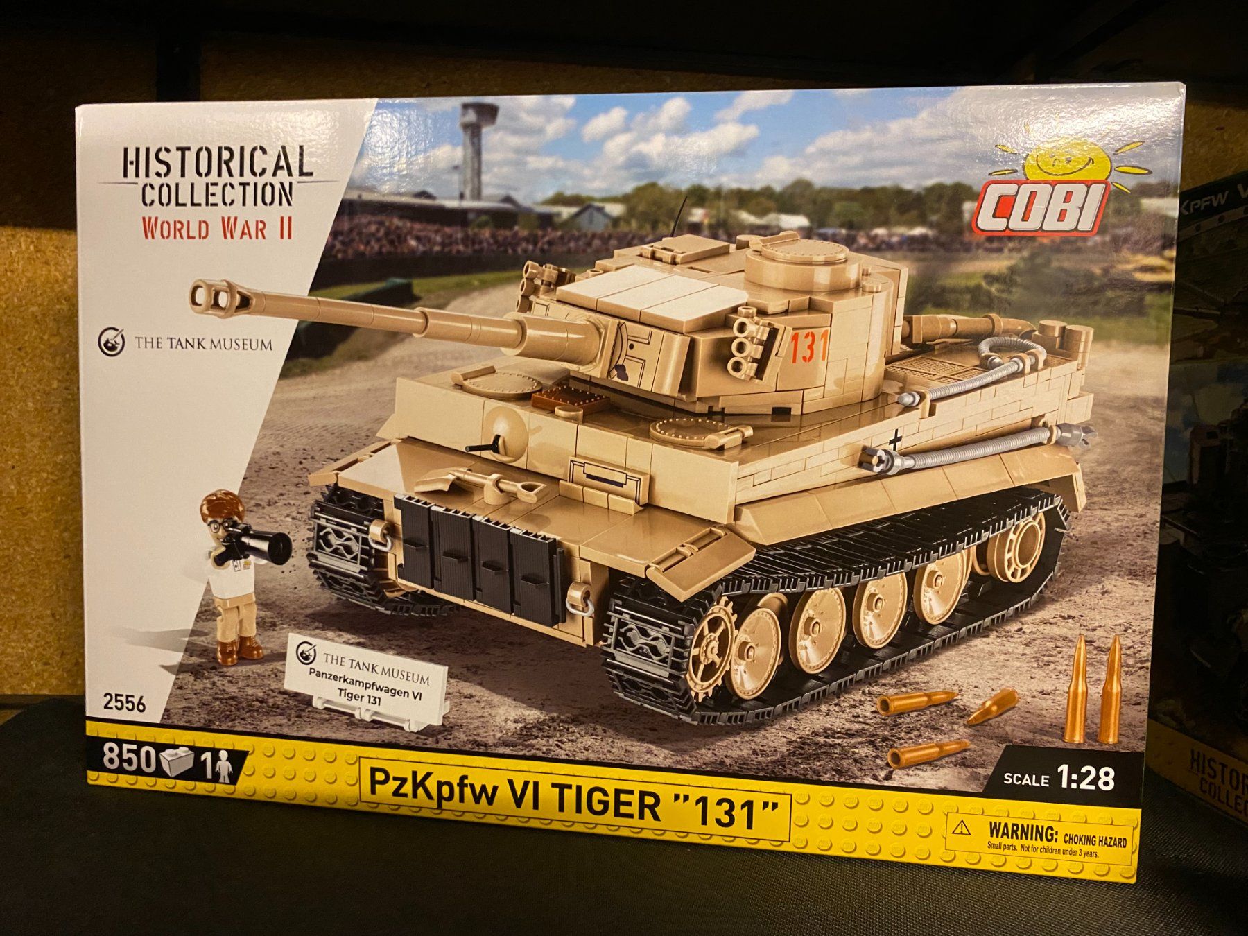 Cobi Panzer 2556 PzKpfw VI Tiger 131, WWII, Neu & ungeöffnet (Neu und ...