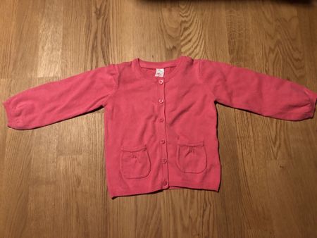 Pinke Strickjacke für Mädchen, Grösse 86, Top Zustand