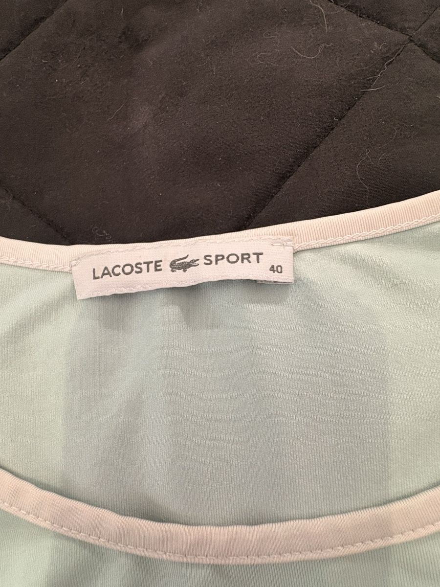 Lacoste T-shirt: Lacoste Sport Shirt, hellblau, Gr. 40 – Usato da Steg im Tösstal venduto da Beckerbande 1