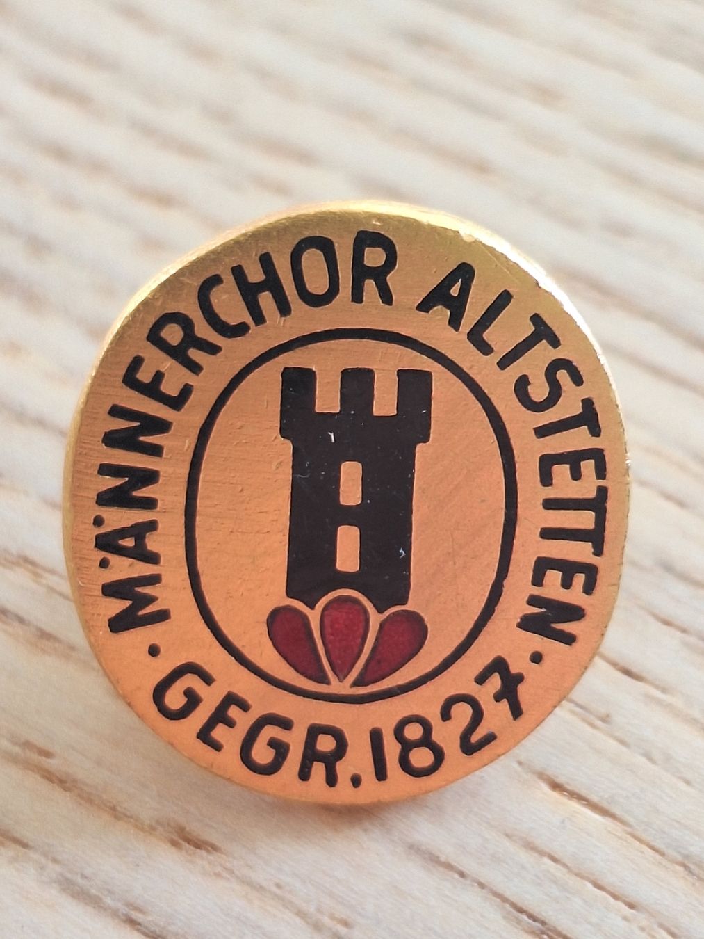 Placchette & Badge: Männerchor Altstetten Abzeichen – Usato da Schaffhausen venduto da RicardoSchaffhausen