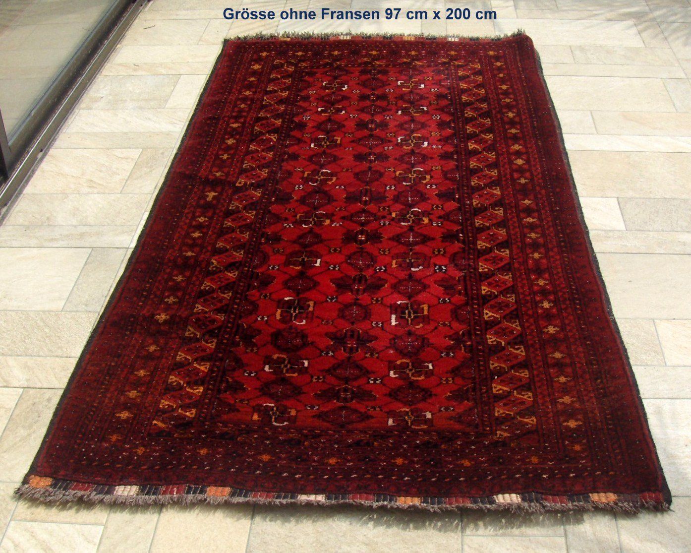 Tappeti: Orientteppich Afghan 93 x 200 cm – Usato da Eschenbach venduto da Alicekunst