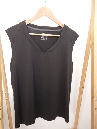 Damen T-Shirt Funktionshirt Crivit Gr. L 44/46 Schwarz