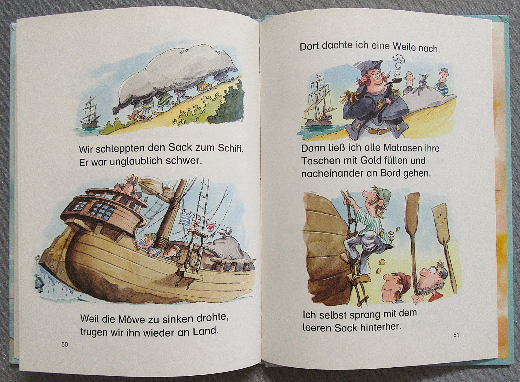 Bücher: Bildergeschichten mit Siggi Seemannsgarn - Lese Luchs – Gebraucht aus Auenstein von Padabimbim 7