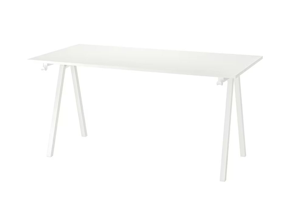 TROTTEN scrivania, bianco, 120x70 cm - IKEA Svizzera