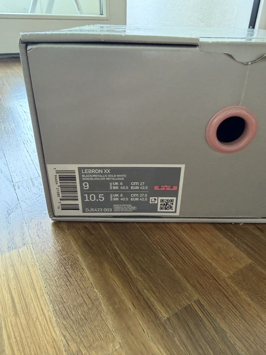Nike Scarpe da uomo: Lebron James XX black/gold/white - 9 – Usato da Zürich venduto da Anil_sag 6