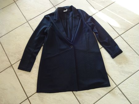 Schöner Blazer-Longjacke/Jacqueline de Yong