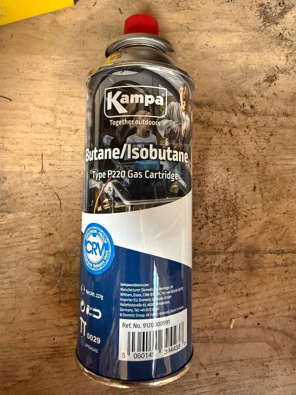 Komplettküchen: KAMPA GASKARTUSCHEN 227GR - 4ER SET – Neu (gemäss Beschreibung) aus Hettlingen von Sabian5 1