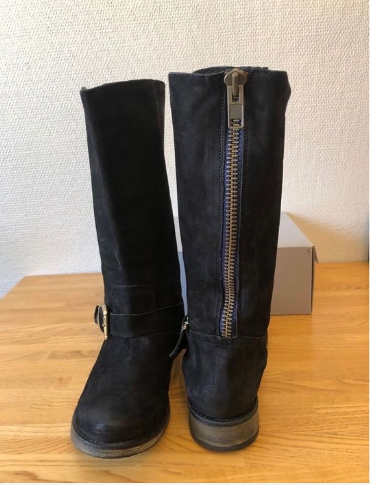 Scarpe da donna: Lederstiefel Gr.40 der Marke Steve Madden – Usato da Basel venduto da Bibi_Basel 1