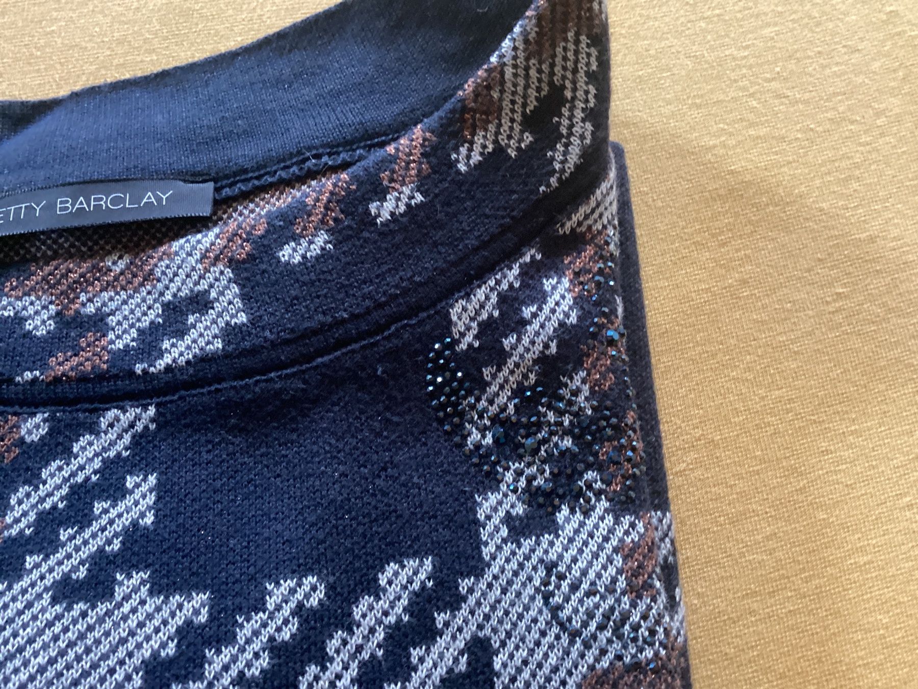 Betty Barclay Maglioni & Felpe: BETTY BARCLAY SHIRT/PULLOVER GR.38/M gemustert – Usato da Frauenfeld venduto da Boldi46 3