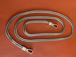 Metall Trägerketten für Handtaschen, Länge: 120 cm (Silber)