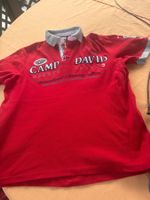 Rotes Camp David Poloshirt, Top Zustand, Grösse L
