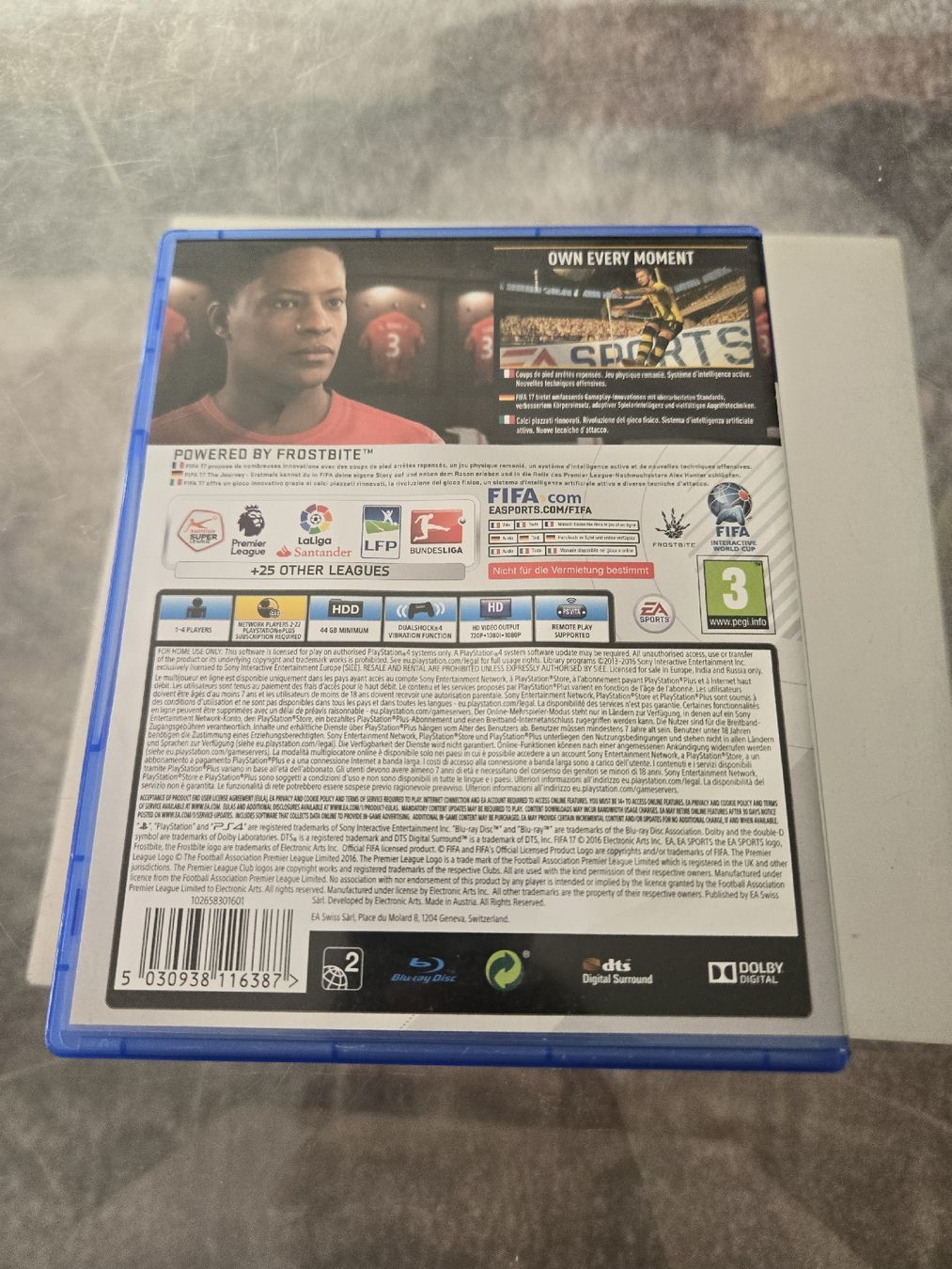 Spiele: FIFA 17 PS4 – Gebraucht aus Bussigny von Kfdlt 1