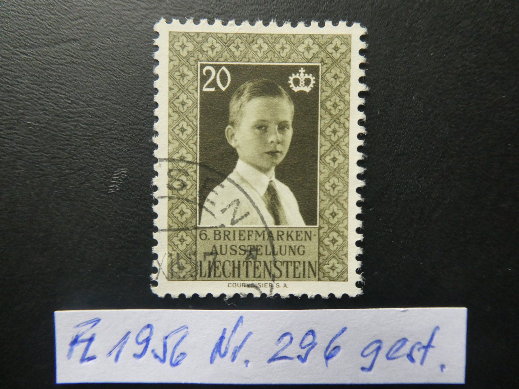 Tutti i francobolli: FL 1956 Nr. 296 gestempelt – Usato da Lausen venduto da Herbamare01