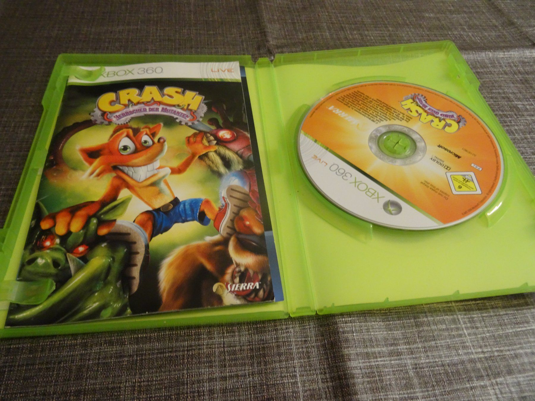 Microsoft Giochi: Crash - Kampf der Mutanten, Xbox 360 – Usato da Olten venduto da Disc-Ausverkauf 1