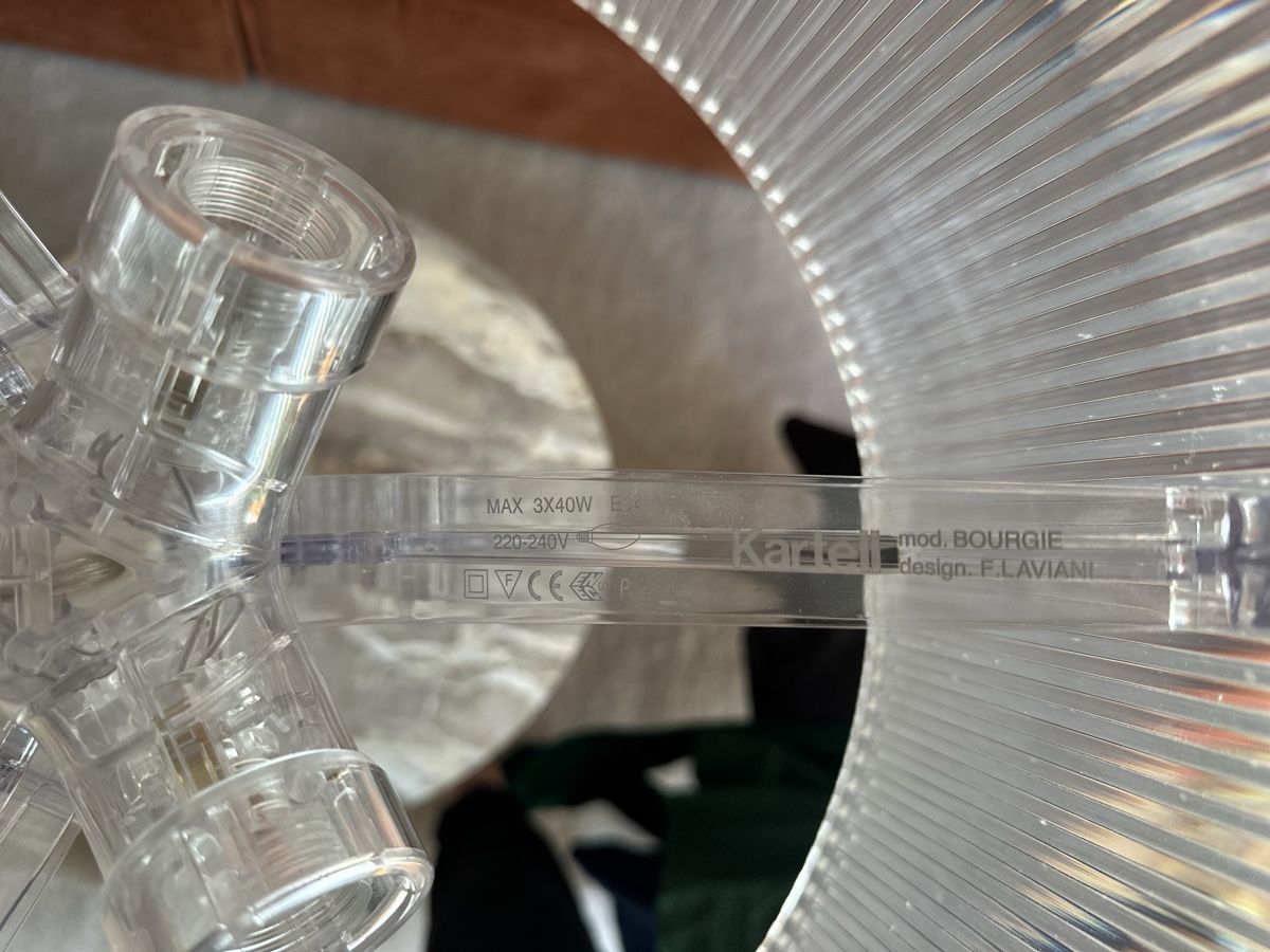 Kartell Lampade: Kartell Bourgie Lampe – Usato da Zürich venduto da TheaVMO 2