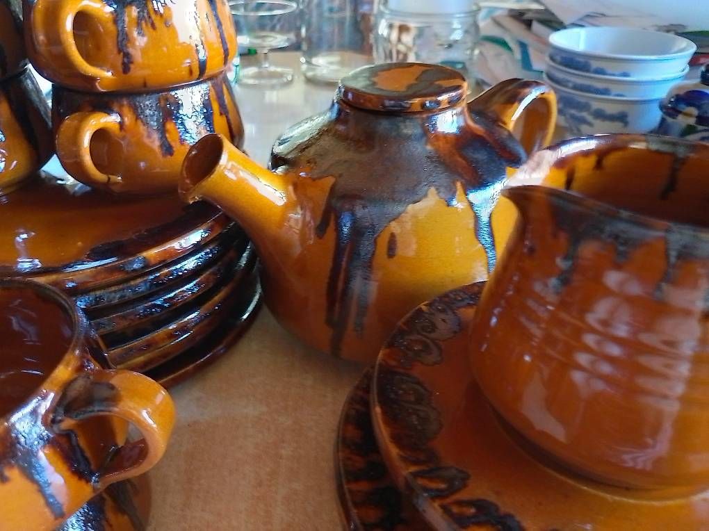 Set di piatti: Tee - Kaffee Set – Usato da Walliswil-Nbipp venduto da australien2007 1