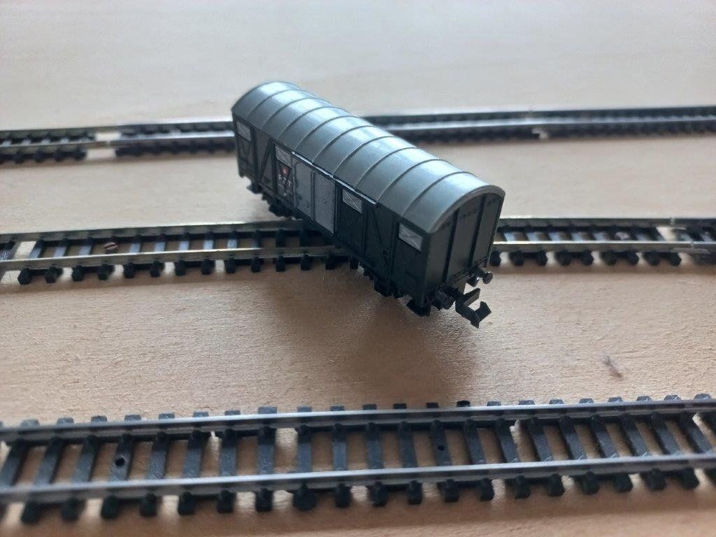 Lima Modellini di ferrovie: PTT Güterwagen, Spur N, Lima mit OVP – Usato da Pfäffikon / ZH venduto da Pefkadett 4
