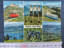 GRUSS VOM RIGI BERGBAHNEN SZ AK