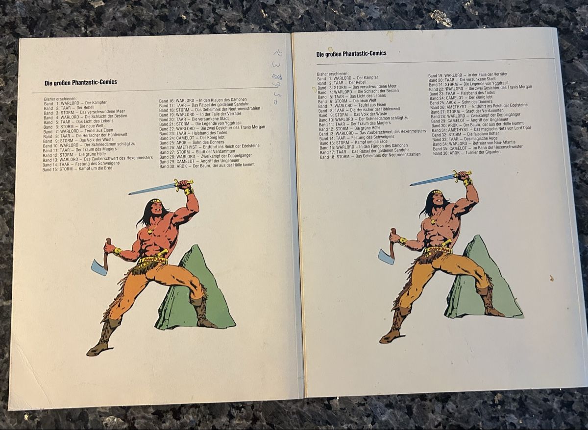 BD: 2x AROK Comics 1984 – D'occasion à Winterthur par stella67 1