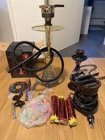 Amy Deluxe Shisha Set mit Zubehör gebraucht
