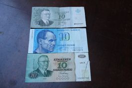 Finland 3 x 10 Markkaa