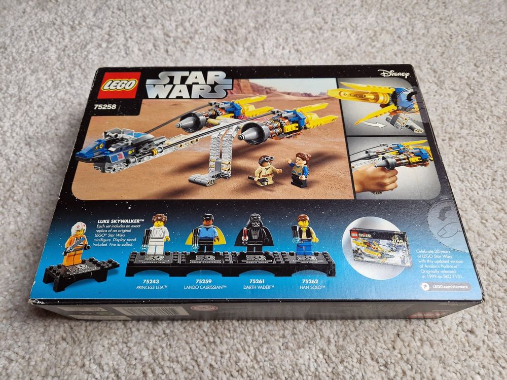Lego 75258 Anakin's Podracer Star Wars 20 Jahre Edition | Kaufen auf ...