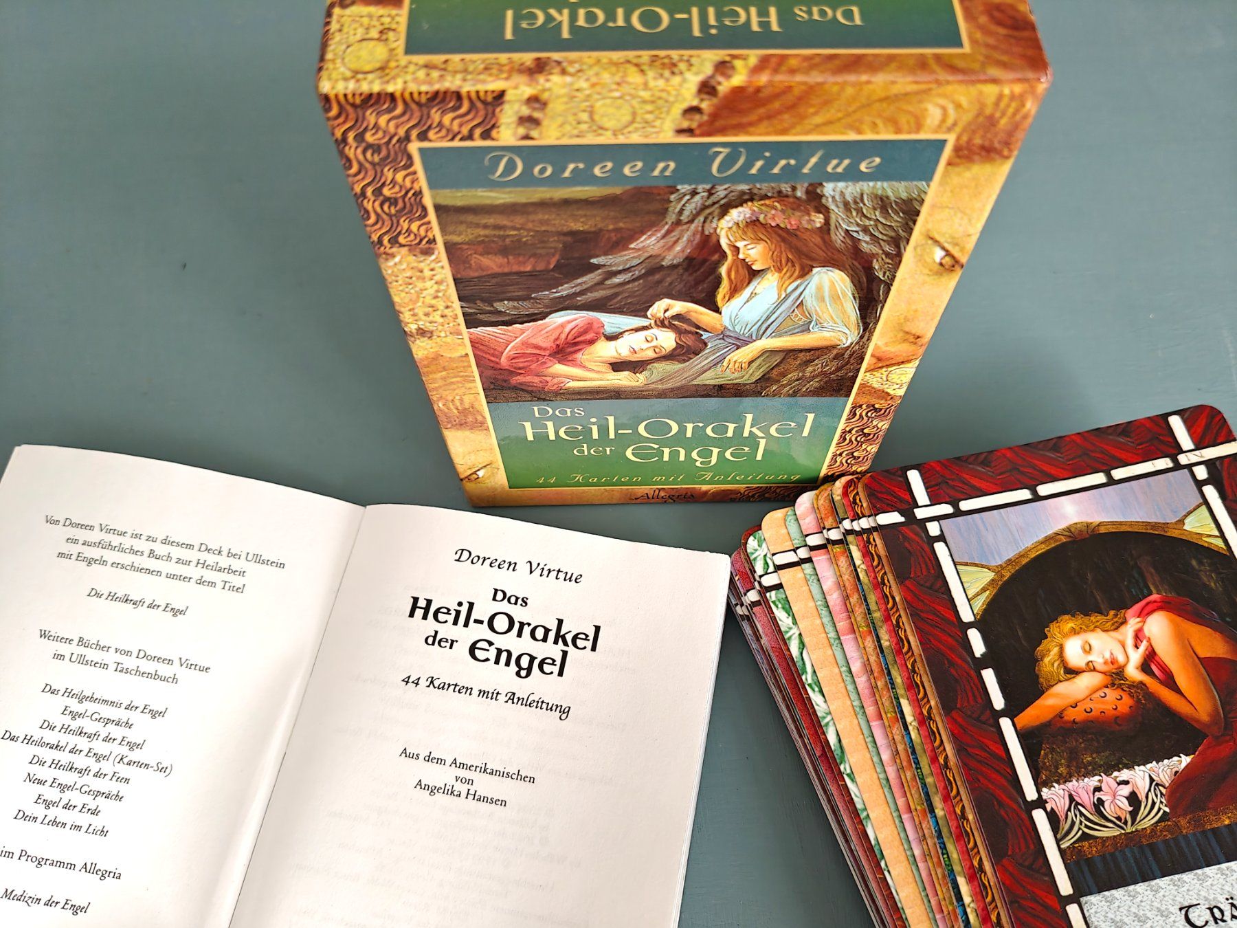 Libri: Das Heil-Orakel der Engel - Doreen Virtue - 44 Karten – Usato da Zürich venduto da syjo33 2
