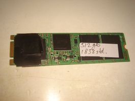 1 stück 512gb m.2 (sata) ngff ssd. Details siehe Bildern.