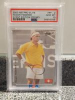 Roger Federer Rookie Card / PSA 10 GEM MINT / 2003 Netpro