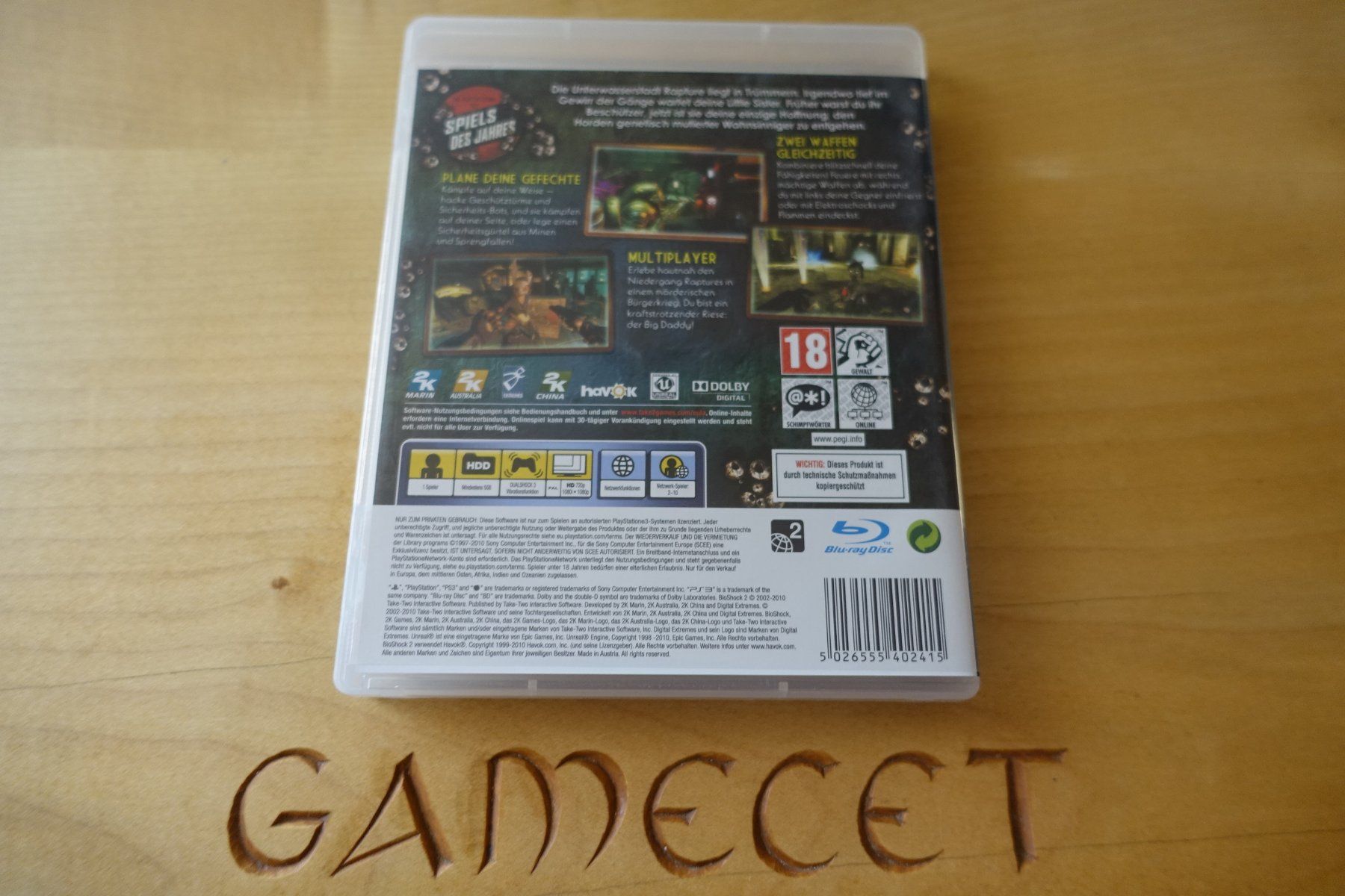 Sony Jeux: BioShock 2 – D'occasion à Steinach par Gamecet 2