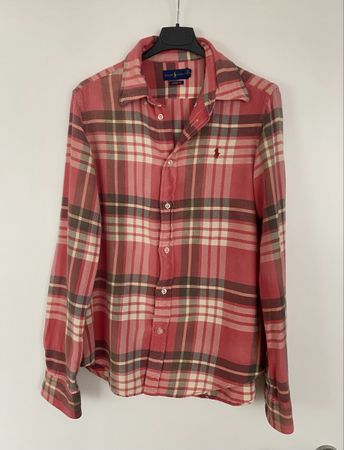 Chemise Ralph Lauren à carreaux Taille M, 100% coton