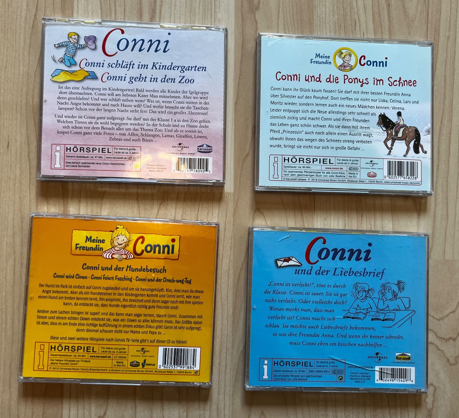 CD: 4 Conni  CD‘s – Usato da Winterthur venduto da Numero1 1