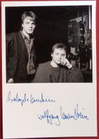 Wolfgang & Christoph Lauenstein Autogramm Foto 10x15cm