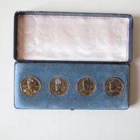 Medaillen vier Generäle Silber