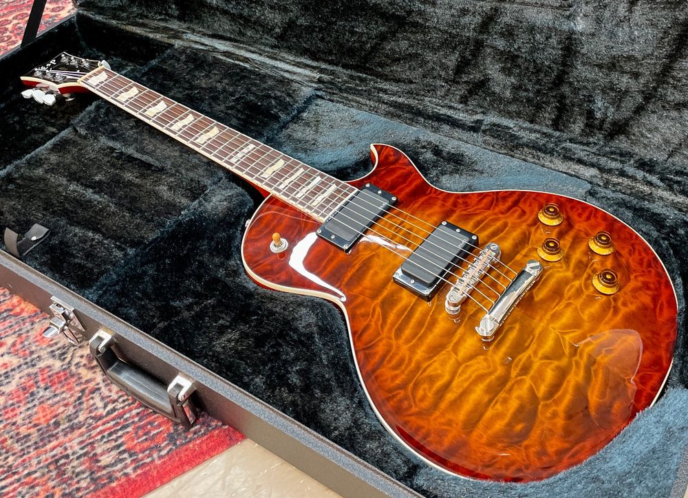 Esp eclipse quilted maple made in japan kaufen auf ricardo