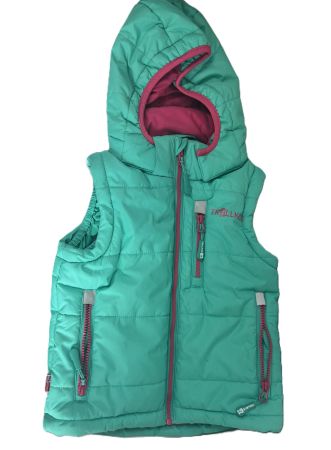 Trollkids Weste, Gr. 110, Mint/Pink