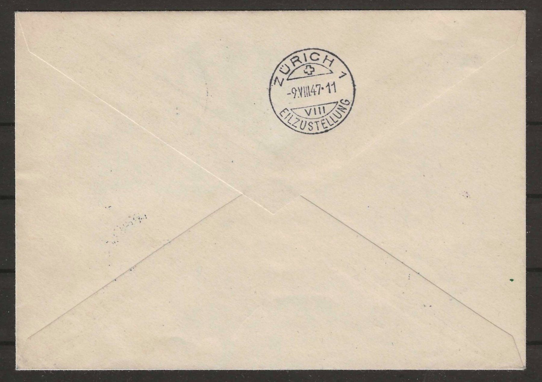 Tutti i francobolli: 1947 : Express Brief mit B37 im VB mit Sonderstempel – Usato da Gümligen venduto da Geniusbuy 1