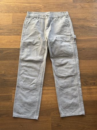 Carhartt Hose, Gr. 32, hellgrau
