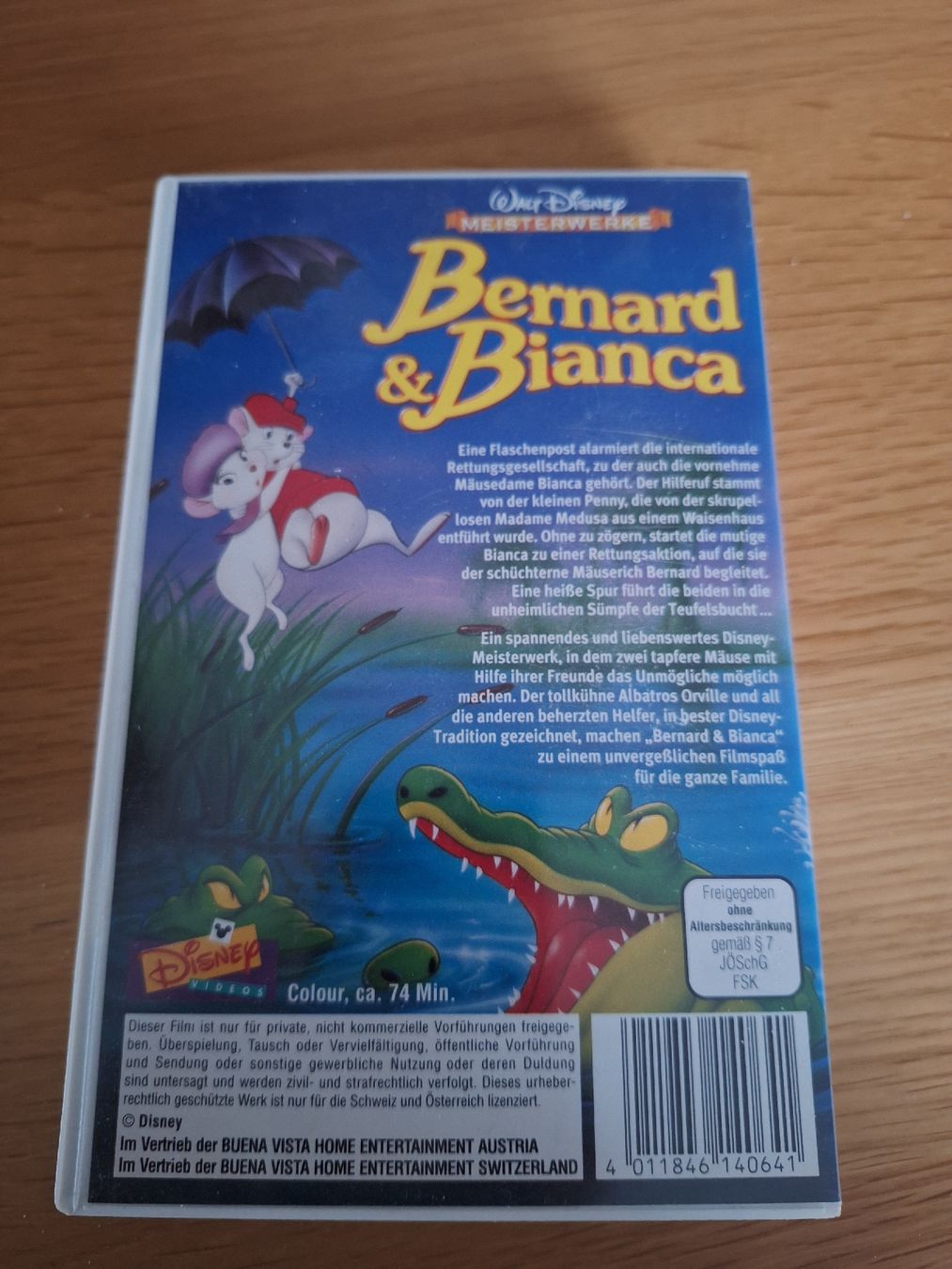 Tutti i VHS: VHS Bernard & Bianca- Walt Disney – Usato da Wanzwil venduto da chlinih93 1