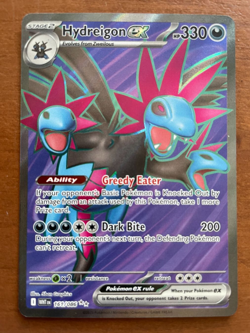 Pokémon Carte collezionabili: Pokemon Hydreigon eX (Versand gratis) – Nuovo (secondo la descrizione) da Chur venduto da Angerson
