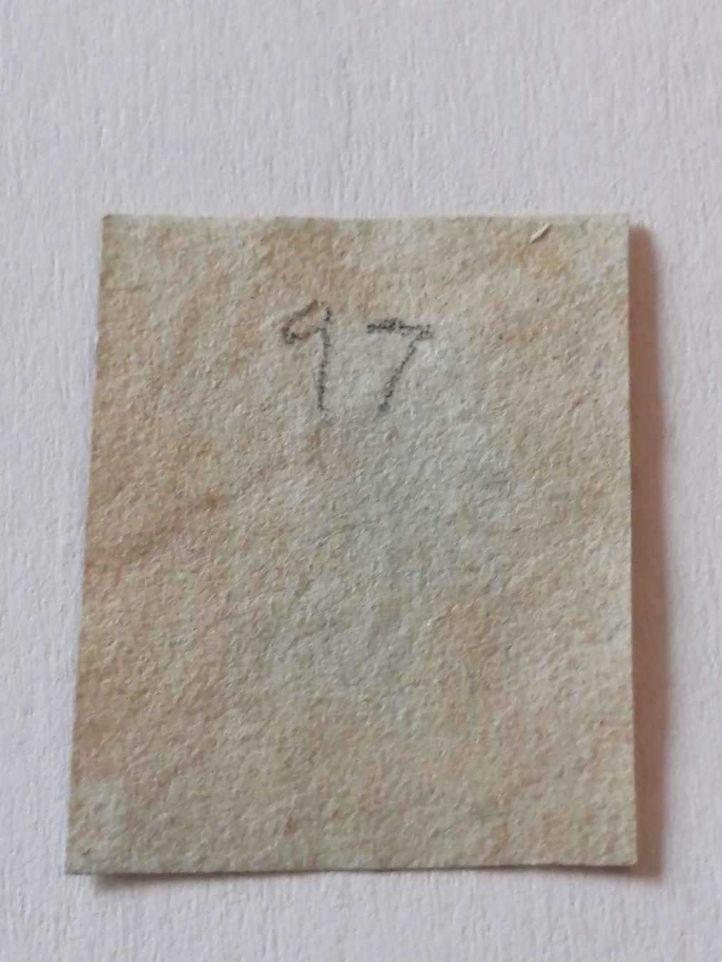 Alle Briefmarken: One Penny Red 1841  – Gebraucht aus Happerswil von tschergi 1