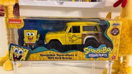 Spongebob Squarepants 1973 Ford Bronco, Jada Toys, Neu!