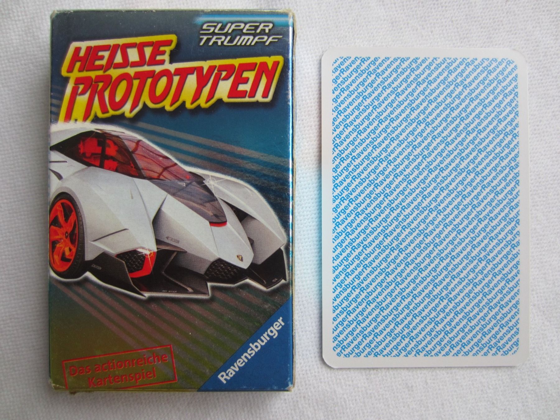 Ravensburger Spiele: HEISSE PROTOTYPEN Quartett Ravensburger Spielkarten – Neu (gemäss Beschreibung) aus Sursee von Tschiger 6