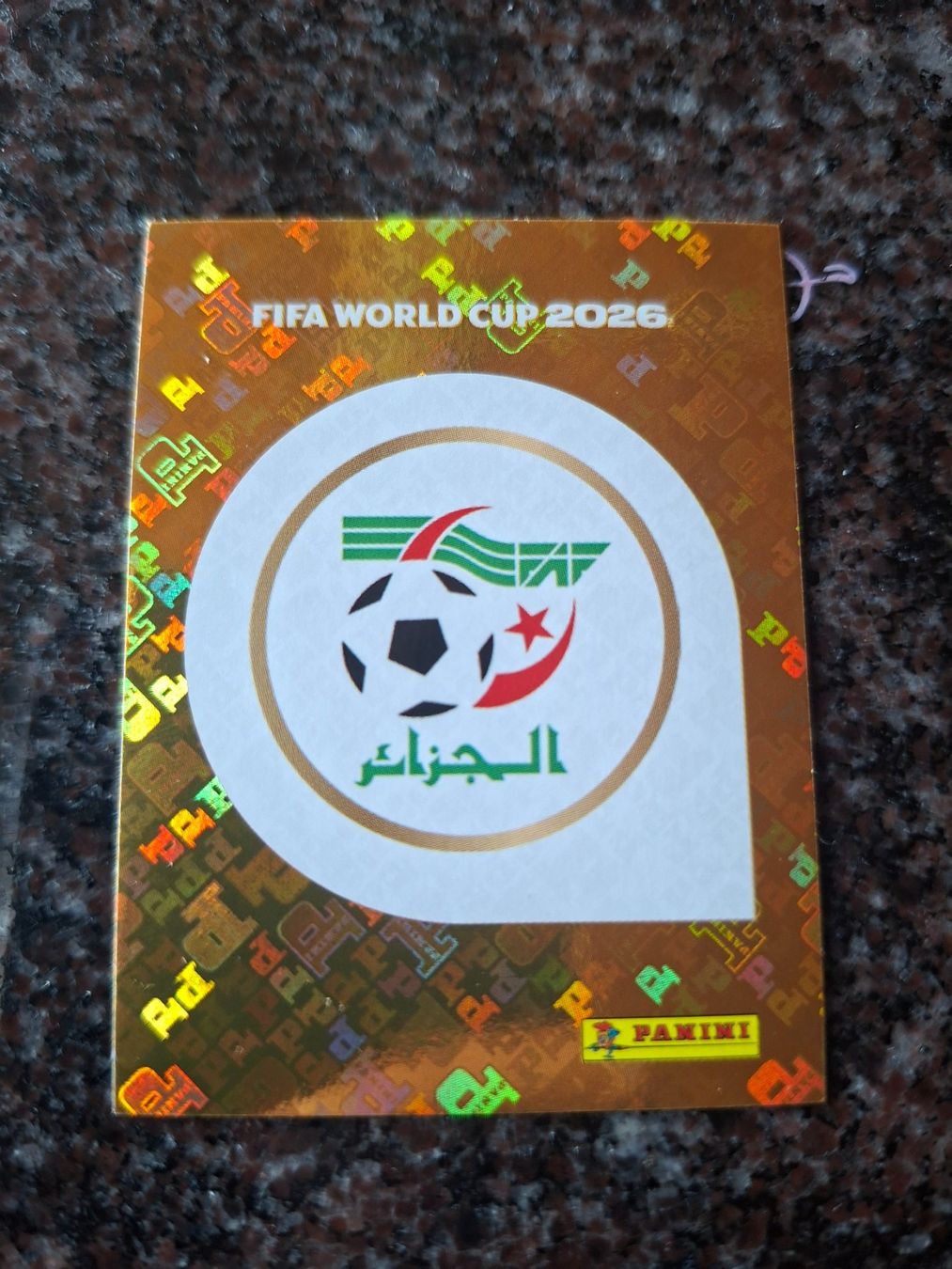 Panini Carte collezionabili: FIFA WORLD CUP 2026 Panini Sticker ALG 1 – Nuovo (secondo la descrizione) da Erlinsbach venduto da pfunky