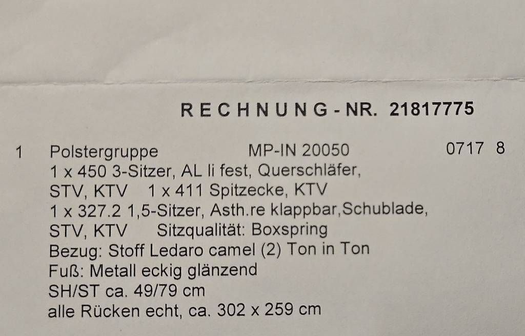 Divani: Ecksofa Microfaser mit Bettfunktion.Hochwertig. – Usato da Seuzach venduto da Zibi79 4