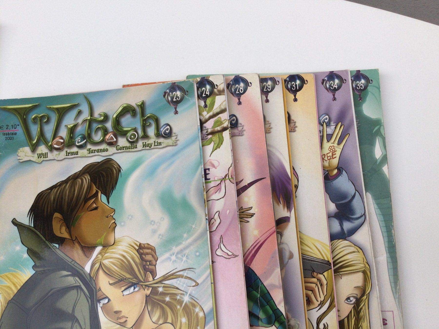 Fumetti: Fumetto W.I.T.C.H. 7 originali + 6 ristampe – Usato da Rivera venduto da lor_p69f 2