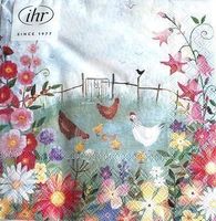 Serviette farmer's springtime(1245)2Stk.